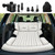Air Mattress for SUVs with 2 Pillows, Flocking Inflatable Bed for Cars, car Bed for SUV Trunk, Camping Road Trip (Gray)