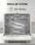Silonn Portable Countertop Dishwasher, Smart App Control, Triple-Jet Cleaning