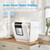 Midea MDC17P2DWW Countertop Dishwasher Portable with 6L(1.59G) Built-in Water Tank