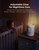 4-in-1 HEPA Filter Purifier for Bedroom with 4 Fan Speeds, 21 dB Sleep Mode, Dimmable Night Light for Home Pets & Baby