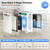 KNKA Air Purifier for Home Bedroom Large Room Up to 1,695 Ft² in 1 Hr, HEPA Air Cleaner with Washable Pre-Filter