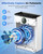 Air Purifiers for Home Large Room up to 2200sq.ft, MOOKA Air purifier for Home Pets with Washable Filter