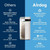 AIRDOG - X3 AIR Purifier for Bedroom with Washable Filter - TPA Technology - UP to 20X More EFF