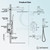 Shower System with Tub Spout Wall Mounted Rain Shower Head and Handle