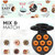 Donut Maker, Electric Non-Stick Surface Makes 7 Small Doughnuts Mini Donut Maker Machine