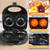 Donut Maker,Doughnut Machine,Bake 2 Donuts,Double-sided heating, Non-stick Surface