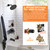 Shower Faucet Set Complete with 6-Inch Rainfall Shower Head