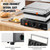 VEVOR Electric Donut Maker, 2000W Commercial Doughnut Machine with Non-stick Surface
