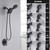 Shower Faucet Set with Tub Spout - Tub and Shower Faucet Combo