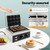 Electric Donut Maker, 1550W 12 Holes Double-Sided Heating Waffle Machine Makes 12 Doughnuts