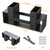 Mr IRONSTONE Firewood Rack Outdoor Indoor, Adjustable to ANY Length Firewood Log Rack Brackets Kit