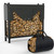 WALMANN Heavy-Duty Firewood Rack with Waterproof Cover & Firewood Carry Bag