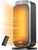 DREO Quiet Space Heater, 1500W Portable Heaters for Indoor Use with Remote, 70° Oscillation, Fast and Safety Electric PTC Ceramic for Desk Office Bedroom, 12H Timer