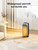 DREO Quiet Space Heater, 1500W Portable Heaters for Indoor Use with Remote, 70° Oscillation, Fast and Safety Electric PTC Ceramic for Desk Office Bedroom, 12H Timer