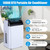 CABIHOME Low Noise 14,000 BTU Portable Air Conditioner - 3-in-1 Cooling, Dehumidifier & Fan - Auto-Evaporation, 24-Hour Timer, LED Display, Remote Control, Easy Window Installation Kit