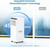 GAOMON 8000 BTU Portable Air Conditioner 2PCS, 3-in-1 AC Unit with Cool Dehumidifier Fan for Rooms up to 350 Sq.Ft, Quiet AC with Remote Control, 24H Timer, Sleep Mode & Window Kit, R32 Refrigerant