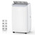 3-in-1 Portable Air Conditioner - 14,000 BTU for Rooms up to 750 Sq.Ft, Fan Mode, Convenient Remote Control, Easy to Move with Wheels, Complete Window Kit Included (White)