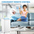 3-in-1 Portable Air Conditioner - 14,000 BTU for Rooms up to 750 Sq.Ft, Fan Mode, Convenient Remote Control, Easy to Move with Wheels, Complete Window Kit Included (White)