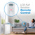BLACK+DECKER Smart Portable Air Conditioner,12,000 BTU, for Rooms Up To 550 Sq. Ft., Portable AC with Inverter Compressor & Window Kit, BPACT08NM, White