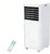 CABIHOME Flexible Room Comfort | Portable Air Conditioner with Exhaust Hose, Dehumidifier & Remote - Mobile AC Unit for Bedroom, Apartment, Dorm or Home - No Installation Required - Easy Mobility