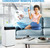MOVECOM 14000 BTU Portable Air Conditioner for Room up to 750 Sq.Ft, 3-in-1 Portable AC Unit with Dehumidifier and Fan, Ultra Quiet Cooling for Bedroom, Office, Dorm, Remote, 24H Timer, White Top