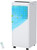 Patikuin Portable Air Conditioner with Exhaust Hose - Flexible Room Cooling, Dehumidification, Remote Control & Easy Mobility for Apartments, Dorms, Home Use