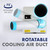 Uninex Indoor Outdoor KoolZone Mobile Spot Cooler N407-TC Portable Air Conditioner Industrial Grade 8,920BTU 9.22CER R410A Refrigerant