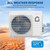 22 SEER2 Mini Split AC, 115V 12000 BTU Mini Split Heating and Coolings up to 750, Inverter Mini Split System w/Wifi,Remote Control, Low Nosie,Mini Split Air Conditioner for Home