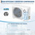 GarveeLife 12,000 BTU Mini Split Air Conditioner with Heater, 21 SEER2 High-Efficiency Ductless Inverter, 230V Smart AC with WiFi and Remote Control, Easy Installation Kit, Cools Rooms up to 750 Sq.Ft