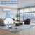9,000 BTU Mini Split Air Conditioner Heat Pump System, 24 SEER2 High-Efficiency Ductless AC with WiFi & Alexa, Cools & Heats Rooms up to 450 Sq.Ft, 208V/230V, Easy Installation Kit – R45 Series
