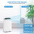 Garvee 14000 BTU Portable Air Conditioners for Room up to 700 Sq. Ft, 3 in-1 AC Unit, Dehumidifier, and 3-Speed Fan, Portable AC with Remote Control