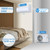 21 Seer2 Split Air Conditioner, 18,000 Btus Mini Split Ac/Heating System, Inverter Ductless Air Conditioner w/Alexa, Heat Pump & Installation Kit, Wall Mounted Ac Unit Cools Room Up to 1250 Sq.Ft,230V