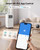 EUHOMY Portable Air Conditioners 14,000 BTU, 4-in-1 Portable Air Conditioner for Rooms Up to 650 Sq.Ft. with Cool, Fan, Dehumidifier, Sleep, Portable AC Unit with Remote & 24H Timer, Installation Kits