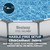 Bestway Steel Pro MAX 14' x 33" Round Above Ground Swimming Pool Set, 530 GPH Filter Pump,