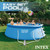 Intex Easy Set 15 ft x 48in Above Ground Pool Set, Round Inflatable Swimming Pool with 1000 GPH Cartridge Filter Pump