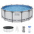 Bestway Steel Pro MAX 13' x 48" Above Ground Pool, Round Metal Frame Outdoor Swimming Pool Set with Filter Pump