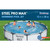 Bestway Steel Pro MAX Above Ground Swimming Pool (12' x 30") | Round Outdoor Backyard Family Pool with Tritech® Puncture-Resistant Liner
