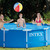 Intex 28200EH 10 Foot x 30 Inch 4 Person Outdoor Metal Frame Above Ground Round Swimming Pool with Easy Set-Up (Pump Not Included)
