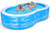 102” x 63” x27” Full-Sized Large Inflatable Pool with Seats Handles, Extra Large Blow Up Durable Thickened Pools for Outdoor