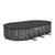 20’ x 12’ x 48” Above Ground Pool, Oval Metal Frame Outdoor Swimming Pool Set with Filter Pump, Ladder, and Cover