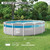 14ft x 42in Prism Frame Clearview Premium Above Ground Pool Set: Includes 1000 GPH Krystal Clear Cartridge Filter Pump