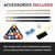 7FT Pool Table with Automatic Ball Return, Modern Arched-Leg Billiards Table with Durable Matte-Black Finish