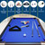 Garvee 7 Billiards Table, Adults Folding Billiards Tables, Portable Pool Table, Pool Tables Set for Family Game Room