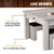 7' Drop Pocket Pool Table 3-in-1 Combo Table, Dining Top, Table Tennis and Billiards with Accessories