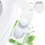 Bidet Attachment, Right/Left Hand Side with Dual Nozzle, Self-Clean, Includes Extended Screws (Chrome)