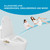 Warm Water, Ultra-Slim Bidet Hot and Cold,Non-Electric Bidet Attachment