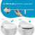 Warm Water, Ultra-Slim Bidet Hot and Cold,Non-Electric Bidet Attachment
