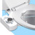 Bidet Toilet Seat Attachment & Fresh Water Sprayer (Easy to Install, Universal Fit,