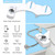Bidet Toilet Seat Attachment & Fresh Water Sprayer (Easy to Install, Universal Fit,