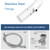 Bidet Attachment for Toilet - Dual Nozzle (Feminine & Posterior Wash) | Lead-Free Stainless Steel